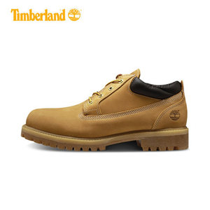 Timberland添柏岚大黄靴男鞋户外经典小麦色踢不烂低帮鞋73538