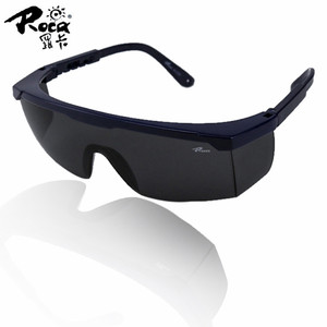 罗卡AL026太阳眼镜 灰色防护强光 抗冲击 防沙尘护目镜 男女骑行
