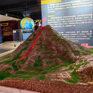 地型地貌 地质构造 地震板块 火山喷发模拟演示展览沙盘模型