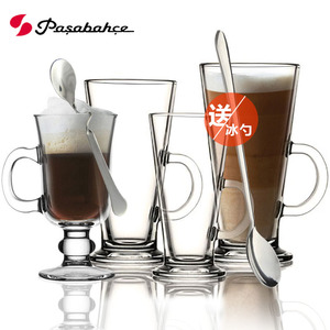 土耳其进口耐热玻璃杯水杯牛奶杯拿铁杯咖啡杯果汁啤酒杯