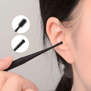 日本掏耳神器硅胶挖耳勺手工耳朵清洁工具双头掏耳朵螺旋式掏耳勺