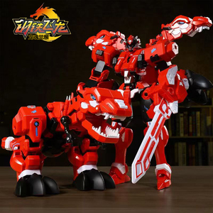 正版钢铁飞龙玩具变形机器人金刚恐龙合体暴龙机械兽儿童男孩礼物