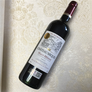 法国中级装Chateau Miqueu 米克酒庄干红葡萄酒 美歌米丘城堡红酒