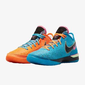 Nike耐克Zoom LeBron NXXT Gen詹姆斯蓝橙鸳鸯篮球鞋男DR8788-900