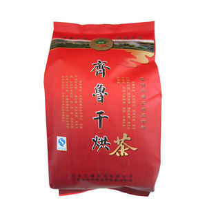 山东特产莱芜五福齐鲁干烘茶450g 老干烘带杆黄大茶袋装实惠特卖