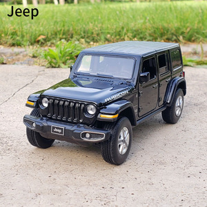 1:32撒哈拉吉普jeep合金SUV越野汽车模型仿真金属车模摆件玩具车