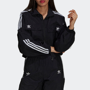 Adidas/阿迪达斯正品三叶草女时尚潮流运动棒球服夹克外套 H22875