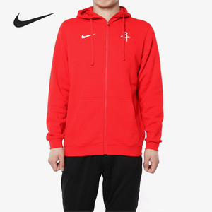 Nike/耐克正品春季新款火箭队篮球休闲运动男夹克外套AQ2610