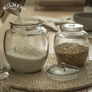 Kilner玻璃米桶家用面粉储存罐米箱储粮桶容器密封防虫防潮装米缸
