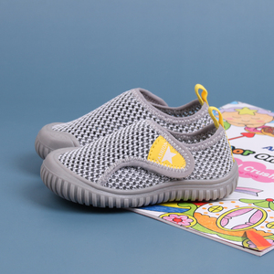 夏季款儿童幼儿园室内鞋宝宝透气网面轻便单鞋男女童入园软底布鞋