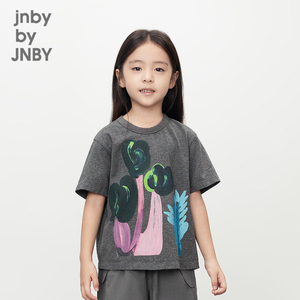 新款江南布衣童装原创图案短袖T恤24夏男女童jnbybyjnby1O5110210