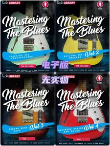 LickLibrary Mastering The Blues 4套中文布鲁斯吉他教程+音视谱