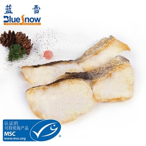 【蓝雪】MSC新西兰进口海鲜冷冻水产 美露鳕鱼柳 250g×4