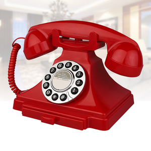 仿古电话机欧式复古家用固定电话座机老式按键客厅卧室办公机械铃