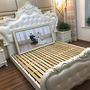 欧式软包床头板烤漆双人1.8米床头公主床靠背儿童床头婚床头定做