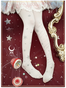 {雪鹿寻音}Yidhra梦之女巫Lolita华丽款甜系冬季圣诞连裤袜