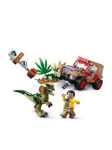 乐高LEGO侏罗纪世界76958杀肉拆卖 双脊龙恐龙 越野车场景 人仔