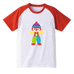 纯棉儿童插肩短袖T恤定制幼儿园童装印logo订做早教中心金宝贝diy