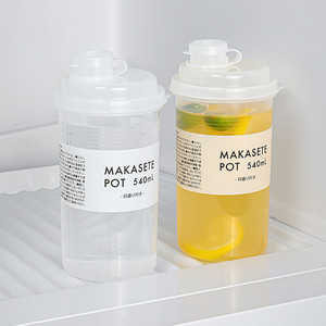 日本进口NAKAYA随手杯冷水壶便携耐热水杯冰箱冷泡杯果汁瓶冷萃杯