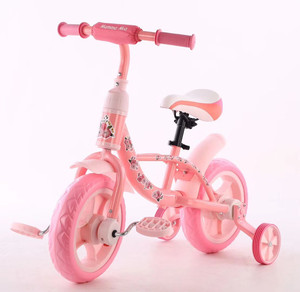 儿童平衡车自行车男女孩滑行车小孩学步车凯蒂猫宝宝3-6岁无脚踏