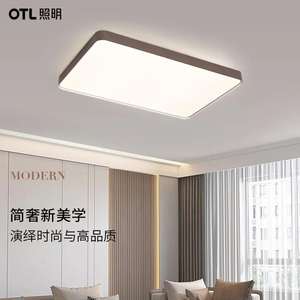 OTL欧特朗2024新款泳明全光谱LED现代简约客餐厅房间卧室吸顶灯具
