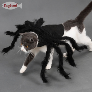 圣诞节万圣节蜘蛛宠物变身装蜘蛛网派对搞怪宠物衣服猫咪狗狗服饰
