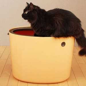 爱丽思猫厕所蜗居全封闭式猫砂盆特大防带砂顶入式猫咪用品猫尿盆