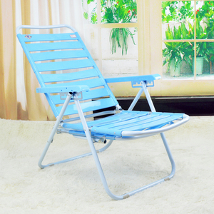 红钻王蓝胶塑料凉椅成人折叠户外休闲加长加固躺椅沙滩椅广东包邮