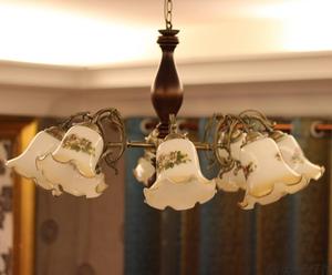 欧式老上海美式简约客厅灯餐厅卧室现代创意装饰八头吊灯包邮