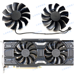 EVGA/艾维克GTX1060 1070 1070ti 1080 ACX显卡风扇 PLA09215B12H