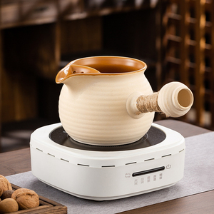 新款网红围炉煮茶罐罐茶壶家用室内自动电陶炉烤奶烤枣煮茶器套装