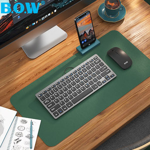BOW 无线键盘小型外接笔记本电脑静音有线鼠标套装蓝牙便携办公