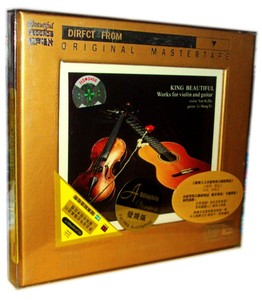 靓声唱片 小提琴与吉他的对话 K2HD 1CD经典歌曲纯音乐碟