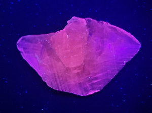 大晶体 荧光 片状 方解石 矿物标本收藏