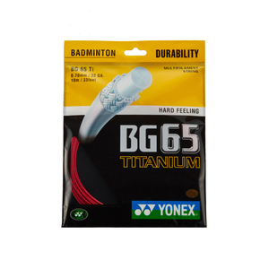CH正品YONEX尤尼克斯BG65Ti羽毛球拍线耐久型单条YY