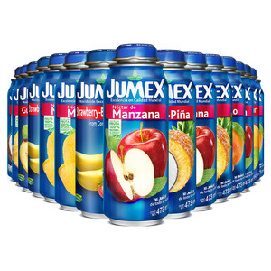 Jumex果美乐混合果汁15瓶装全口味组合果汁饮料 低热量零脂肪代餐