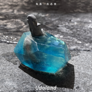 UDOLAND|原创复活人像皂摩艾石像手工宝石小众高级盲盒设计师礼物