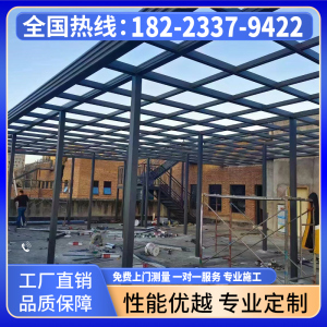 重庆钢结构阁楼搭建设计厂房隔层楼梯loft加二层房屋板房旋转平台