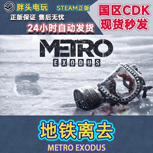 PC正版Steam国区KEY 地铁离去 Metro Exodus 激活码现货秒发