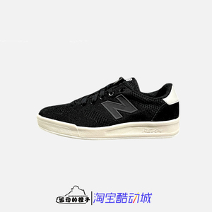 New Balance/NB REVLITE 黑白编织透气女子轻便休闲板鞋 CRT300RE