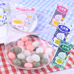 日本进口零食品 吉向KIKKO八尾浓缩乳酸菌糖果30包草莓味玻珠仔糖