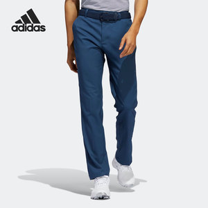Adidas/阿迪达斯正品新款男子高尔夫休闲透气时尚运动长裤 HA9138