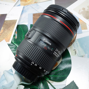 佳能 EF 24-105mm f4L IS II USM 红圈广角 二代镜头 24-105 一代