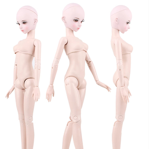 30厘米叶罗丽凯蒂素体裸娃改妆60厘米灵公主仙子洋娃娃头素体身体