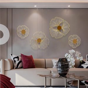 现代墙面装饰挂件创意花朵立体墙饰客厅餐厅墙上挂饰沙发背景壁挂