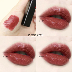 现货特价 Shiseido/资生堂东京银座细管口红滋润 223绝版豆沙红棕