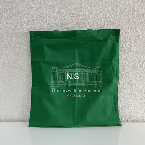 现货正品 英国剑桥 Fitzwilliam博物馆周边帆布包袋彩色logo款