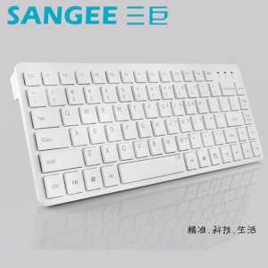 sangee/三巨 K8电脑笔记本有线USB小键盘商务办公家用键盘 时尚