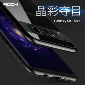 ROCK适用于 三星S8手机壳S8+ PLUS透明薄硅胶G9500保护套G9550后壳