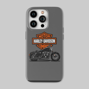 哈雷戴维森883摩托车机车手机壳双层适用iPhone15苹果14pro12xs13